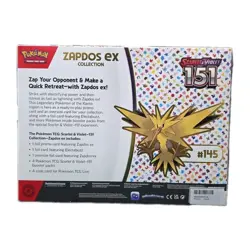 Zapdos ex Collection Box - NEW/Factory Sealed - S&V: 151 - Pokemon TCG - Image 3