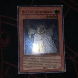 1x Yu-Gi-Oh! Lyla, Lightsworn Sorceress LODT-EN019 Ultimate Rare 1st Edition HP - Image 1