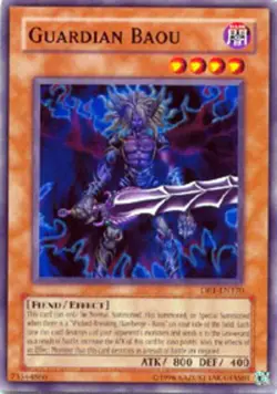 Guardian Baou - DR1-EN170 - Common - Unlimited Edition - Moderately Played - Image 1