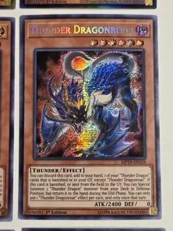 Thunder Dragon Deck Core Yugioh Set x9 Colossus Dragondark Dragonhawk Dragonroar - Image 2