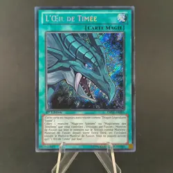 Yu-Gi-Oh! L'Oeil de Timee DRLG-FR005 Secrete Rare 1st Ed. - Image 2