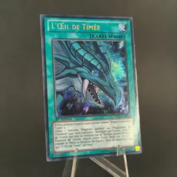 Yu-Gi-Oh! L'Oeil de Timee DRLG-FR005 Secrete Rare 1st Ed. - Image 3