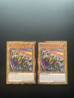Yugioh Eldlich The Golden Lord MGED-EN024 1st Edition Gold Rare NM/LP X2 - Image 1