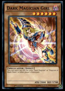 Yu-Gi-Oh TCG Yugi's Legendary Decks #YGLD-ENC10 Dark Magician Girl (C) NM - Image 1