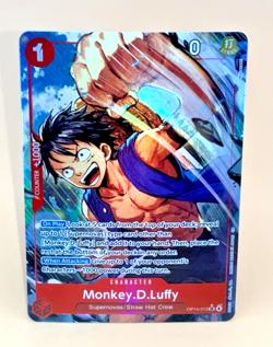 One Piece Monkey. D. Luffy - OP14-013 (Alternate Art) The Azure Sea's Seven SR* - Image 5