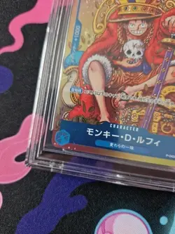 BGS 10 ONE PIECE Monkey D Luffy SHONEN JUMP P-043 PROMO Japanese - Image 5
