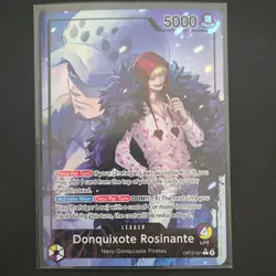 Donquixote Rosinante OP12-061 Alternate Art Foil Leader One Piece - Image 3