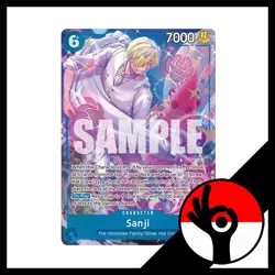 One Piece A Fist of Divine Speed - OP11-051 - Sanji - Alt Art - Image 1