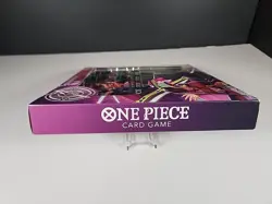 One Piece TCG IB-04 Illustration Box Vol 4 English Factory Sealed Box Damaged - Image 4
