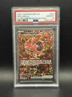 Oricorio Ex 24 PSA 10 2025 Pokemon MEP EN Ultra premium collection - Image 1