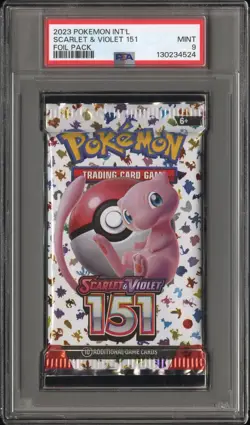 Pokemon Scarlet & Violet 151 SEALED Booster Pack PSA 9 MINT - Image 1