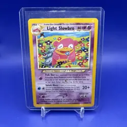 Pokemon TCG Light Slowbro Neo Destiny 51 Unlimited Uncommon - Image 1