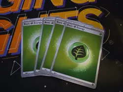 Basic Grass Energy | MEE001 | Reverse Holo | Pokemon Ascended Heroes Play Set X4 - Image 1