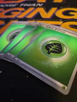 Basic Grass Energy | MEE001 | Reverse Holo | Pokemon Ascended Heroes Play Set X4 - Image 2