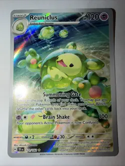 Pokemon Reuniclus Temporal Forces illustration rare 171/162 - Image 1
