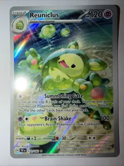 Pokemon Reuniclus Temporal Forces illustration rare 171/162 - Image 2