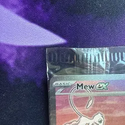 Mew ex SVP 053 Pokemon TCG Scarlet Violet 151 Black Star Promo Full Art SEALED - Image 2