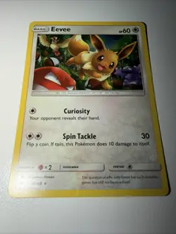 Eevee 48/68 Pokemon TCG 2019 Rare Holo Hidden Fates MINT! - Image 3