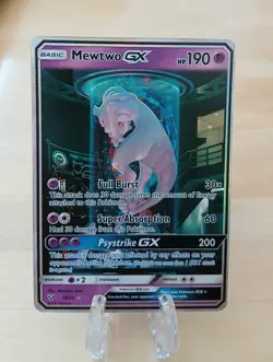 Mewtwo GX 78/73 Shining Legends Shiny Holo Secret Rare POKEMON NM LOOK PICS 🔥 - Image 1