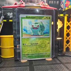 Bulbasaur 151 Reverse Holo Pokemon TCG 001/165 Scarlet & Violet Common - Image 3