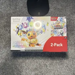 Pokemon TCG Prismatic Evolutions Costco Bundle ETB + Booster Bundle New & Sealed - Image 1
