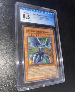 Yu-Gi-Oh! 2004 Promo Blue-Eyes Shining Dragon - CGC 8.5 - MOV-EN001 - Image 2