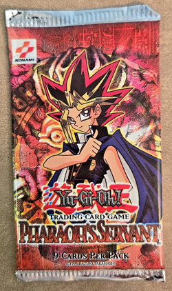 New Lot of 8 Yu-Gi-Oh! Yugioh Pharoah's Servant Booster Factory Sealed Packs '96 - Image 2