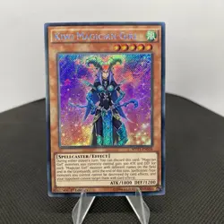 Yugioh Kiwi Magician Girl MVP1-ENS16 1. ED Secret Rare Near Mint - Image 1
