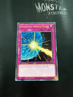 YUGIOH DROWNING MIRROR FORCE GOLD RARE MAGO-EN097 1ST EDITION - Image 1
