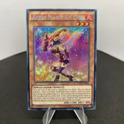 Yugioh Apple Magician Girl MVP1-ENS15 1. ED Secret Rare Near Mint - Image 1