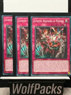 Yu-Gi-Oh! TCG Burst Protocol - Elfnotes: Rhapsodia Of Madness BPRO-EN072 X3 - Image 1