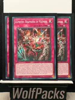 Yu-Gi-Oh! TCG Burst Protocol - Elfnotes: Rhapsodia Of Madness BPRO-EN072 X3 - Image 2