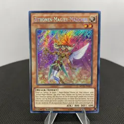 Yugioh Zitronen-Magier-Madchen MVP1-DES51 1. Auflage Secret Rare Near Mint - Image 1