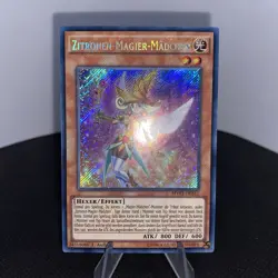 Yugioh Zitronen-Magier-Madchen MVP1-DES51 1. Auflage Secret Rare Near Mint - Image 2