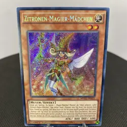 Yugioh Zitronen-Magier-Madchen MVP1-DES51 1. Auflage Secret Rare Near Mint - Image 3