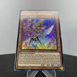 Yugioh Zitronen-Magier-Madchen MVP1-DES51 1. Auflage Secret Rare Near Mint - Image 5