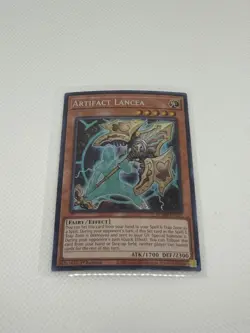 Yu-Gi-Oh! TCG Battles of Legend: Monster Mayhem Artifact Lancea BLMM-EN125 - Image 1