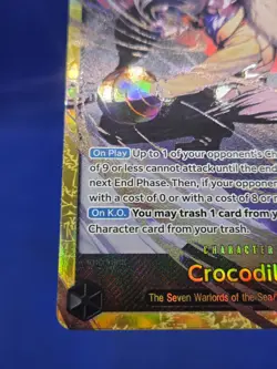 One Piece The Azure Sea’s Seven Crocodile OP14-120 Secret Rare SEC NM - Image 5
