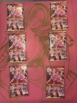ONE PIECE Heroines EB-03 Sealed Booster pack English Lot Of 6 From Bandai Store - Image 1