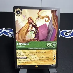 2025 Disney Lorcana Rapunzel High Climber Legendary 101/204 - Image 1