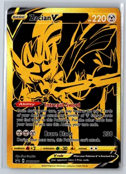Zacian V Holo Promo SWSH: Sword & Shield Promo Cards SWSH076 NM - Image 1