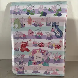 Pokemon Center TCG We're Goomy Zip Binder 9 Pocket, 360 Cards Storage - Image 1