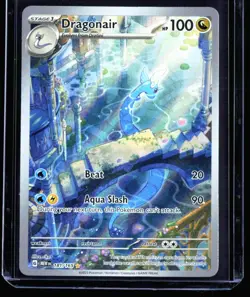 2023 Scarlet & Violet - 151 Dragonair #181 Illustration Rare Pokemon Card - Image 1