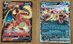 Pokemon Card Collection LOT - 40+ cards! CHARIZARD ex & CHARIZARD V INCLUDED! - Image 2
