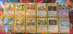 Pokemon TCG Vintage 1st Edition Base, Fossil, Jungle Lot 24 Cards English - Image 1