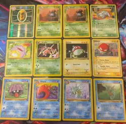 Pokemon TCG Vintage 1st Edition Base, Fossil, Jungle Lot 24 Cards English - Image 2