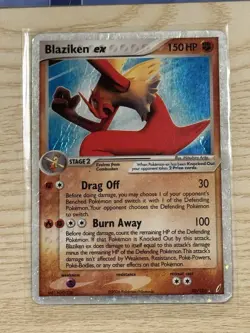 Pokemon TCG Blaziken EX Crystal Guardians Holo Card 90/100 HP - Image 2