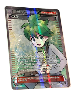 Wally 107/108 XY Roaring Skies Ultra Rare Full Art Trainer NM Pokemon Card - Image 1