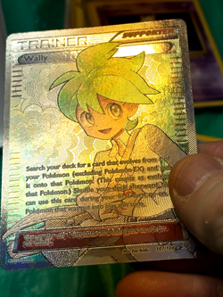 Wally 107/108 XY Roaring Skies Ultra Rare Full Art Trainer NM Pokemon Card - Image 3