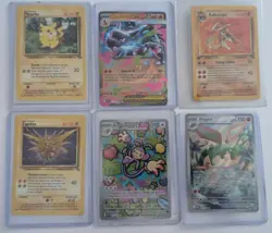 Rare Pokemon Lot 12 Vintage And Modern Cards See Description - Image 1